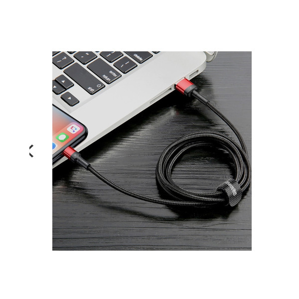 قیمت و خرید کابل تبدیل USB به لایتنینگ باسئوس مدل CALKLF-HG1 Cafule SpecialEdition طول 2 متر