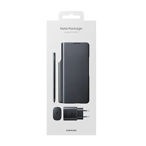 پک اصلی کاور هوشمند ، قلم و شارژر سامسونگ Samsung Galaxy Z Fold3 5G NotePackage - پلی استور اپال