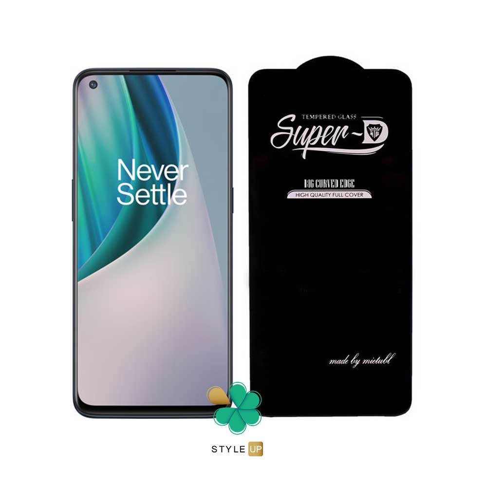 خرید گلس تمام صفحه Super D برای OnePlus Nord N10 5G - حفظ حساسیت لمسی موبایل