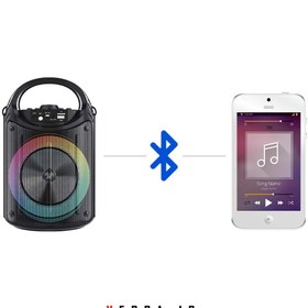 خرید و قیمت اسپیکر بلوتوثی قابل حمل مدل ZQS6123 ا Bluetooth speaker ZQS6123| ترب