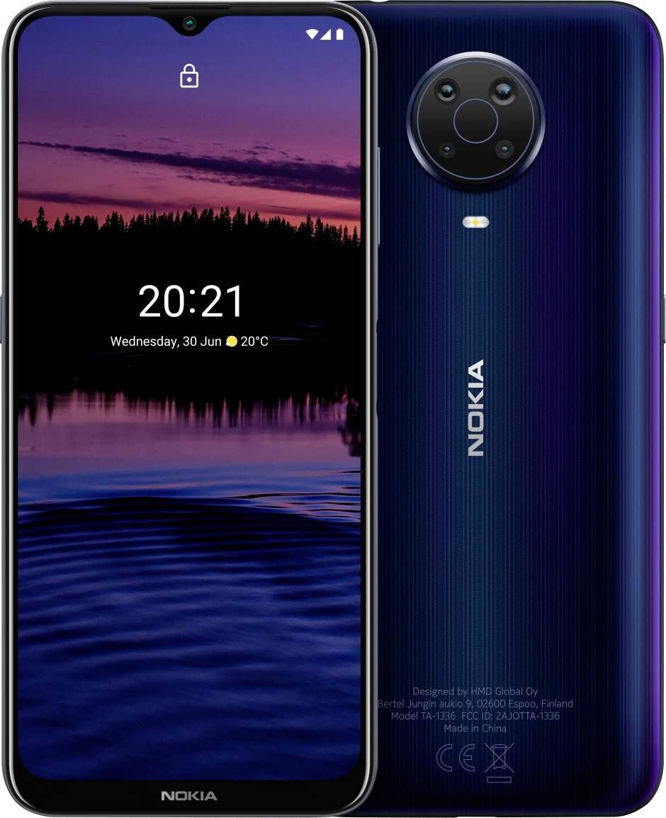 گوشی موبایل نوکیا مدل G20 TA-1365 دو سیم‌کارت ظرفیت 128 گیگابایت و رم 4گیگابایت (آبی تیره) - شمرون شاپ