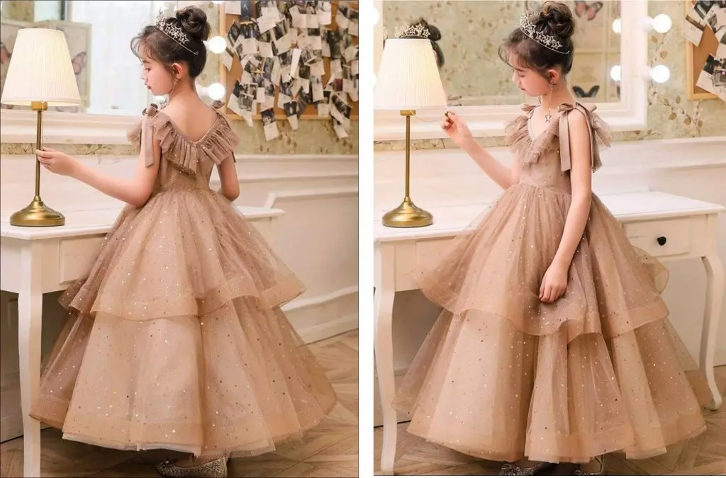 انواع مدل لباس مجلسی بچگانه دخترانه شیک - بانی مگ