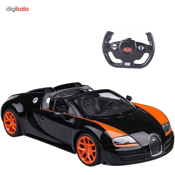 قیمت و خرید ماشین بازی کنترلی راستار مدل Bugatti Veyron 16.4 Grand SportVitesse کد 70400
