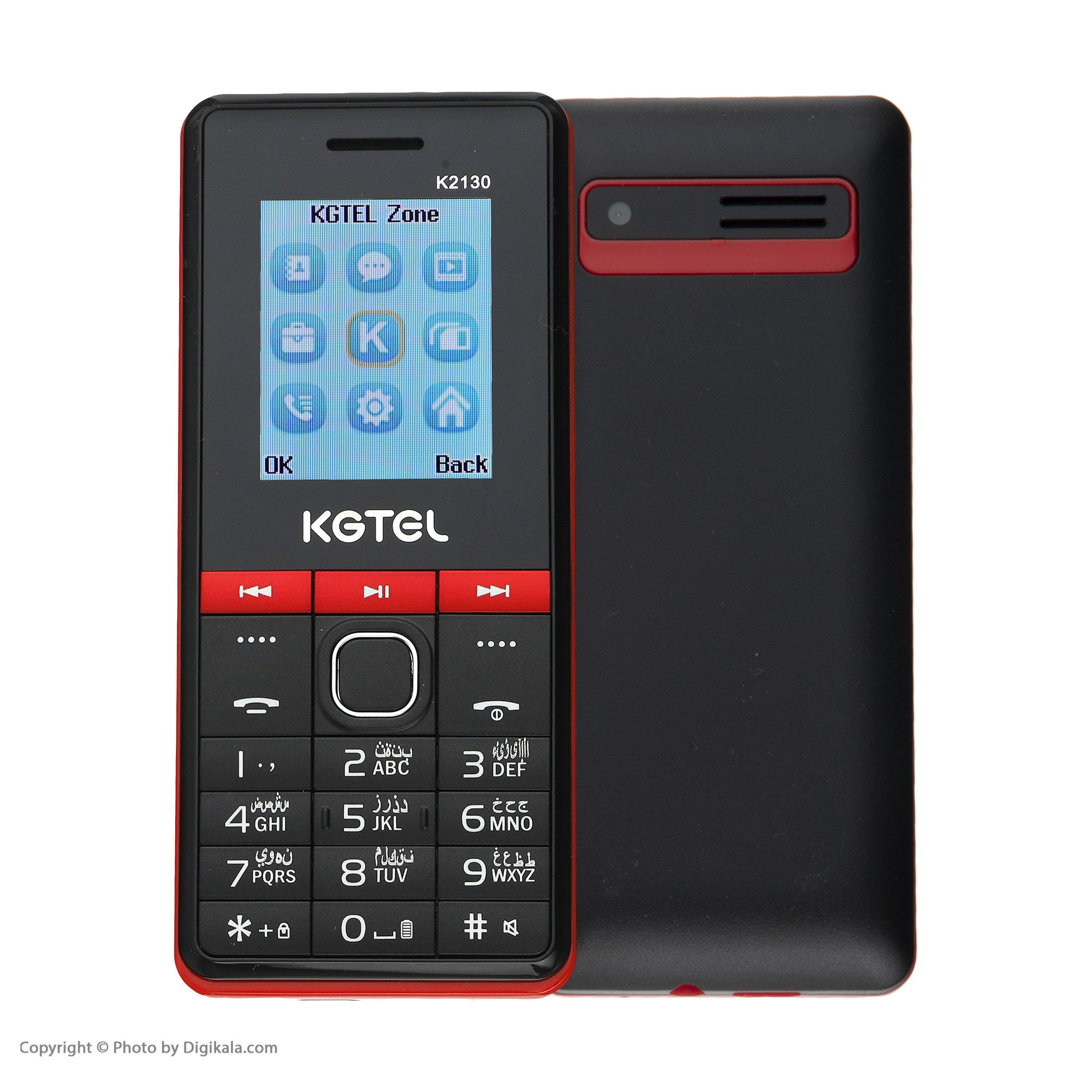 گوشی موبایل کاجیتل مدل K2130 دو سیم کارت - خرید کن