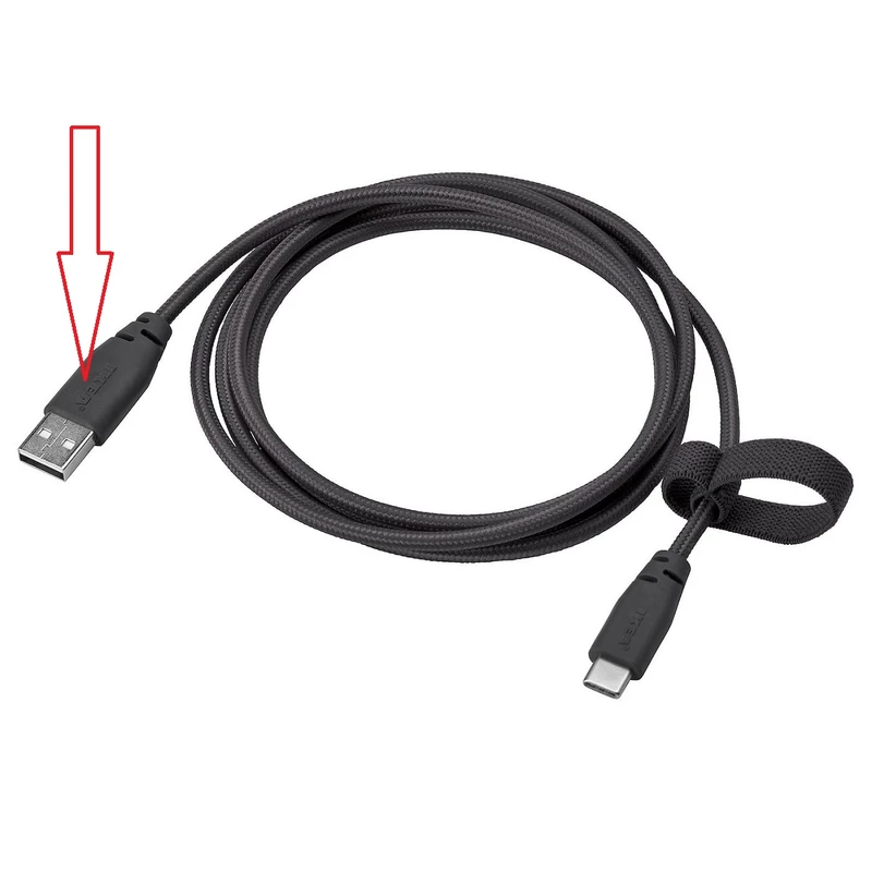قیمت و خرید کابل تبدیل USB به microUSB ایکیا مدل LILLHULT طول 1.5متر