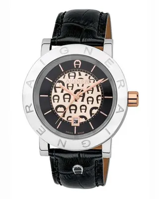 خرید ساعت مچی مردانه عقربه ای مشکی مدل A26004 Aigner در موری