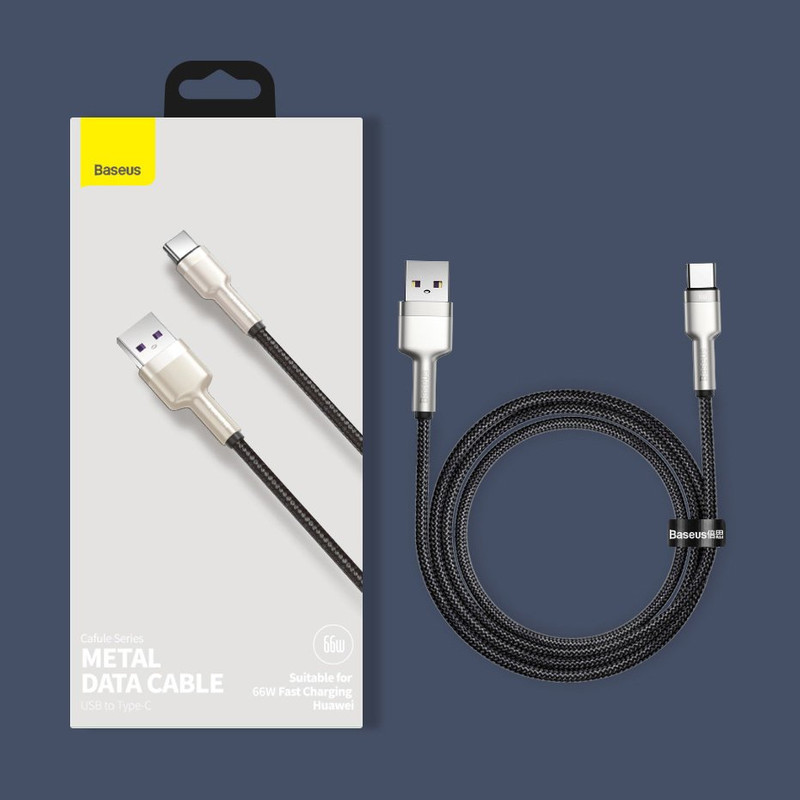 قیمت و خرید کابل تبدیل USB به USB-C باسئوس مدل CAKF0001 طول 1 متر
