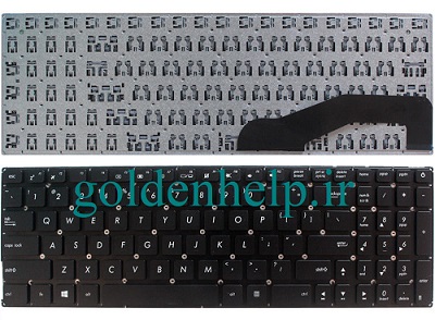 Keyboard Laptop ASUS X540 کیبورد لپ تاپ ایسوس X540 بدون فریم اینترکوچک -مرکز فروش قطعات و تعمیرات تخصصی لپ تاپ ساوالان