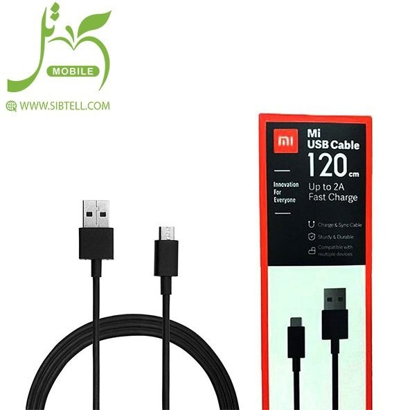 خرید و قیمت کابل تبدیل USB به microUSB شیائومی طول 1.2 متر ا cable xiaomimicroUSB redmi | ترب