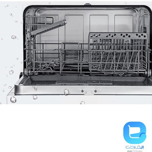 خرید و قیمت ماشین ظرفشویی رومیزی مایدیا مدل WQP6-3602F ا Midea WQP6-3602FCountertop Dishwasher | ترب