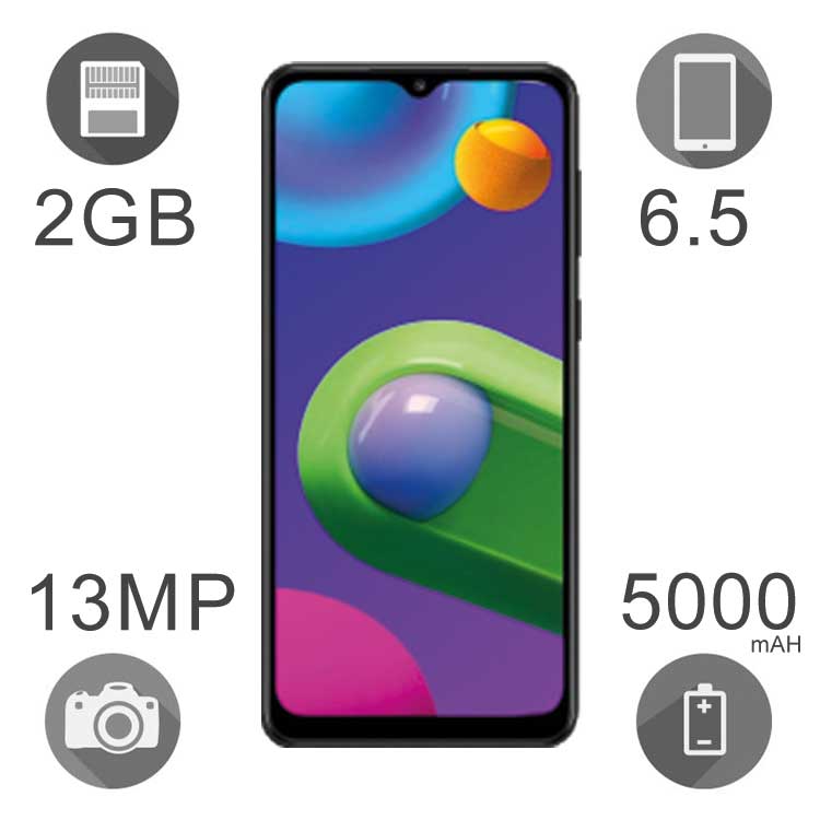 گوشی موبایل سامسونگ مدل Galaxy M02 ظرفیت 32 گیگابایت رم 2 گیگ دو سیم کارت –ویترین دیجیتال
