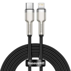 خرید و قیمت کابل تبدیل USB-C به لایتنینگ باسئوس مدلCatljk-b01 طول2 متر بدونپک ا USB-C to Lightning conversion cable, model Catljk-b01, length 2 meters| ترب