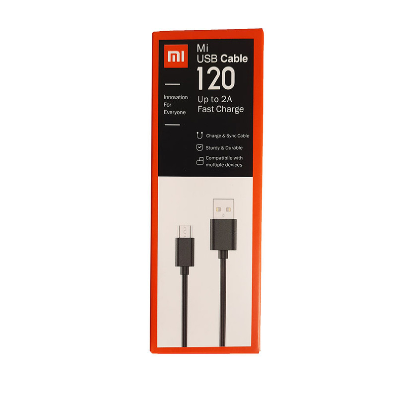قیمت و خرید کابل تبدیل USB به microUSB مدل mi12 طول 1.2 متر