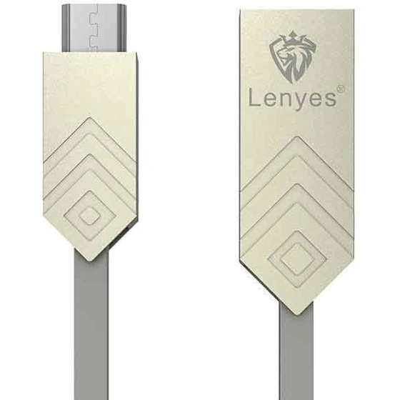 خرید و قیمت کابل تبدیل USB به microUSB لنیز مدل LC801V به طول 1 متر اLenyes LC801V MicroUSB Cable 1M | ترب