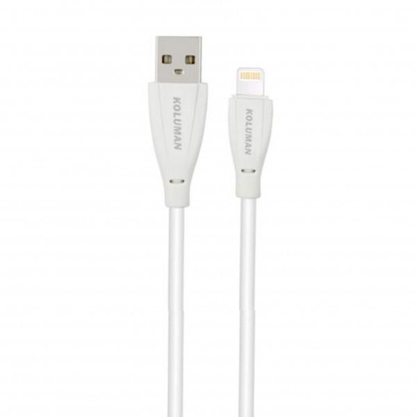 قیمت و خرید کابل تبدیل USB به لایتنینگ کلومن مدل kd-38 کد 03 طول 1 متر