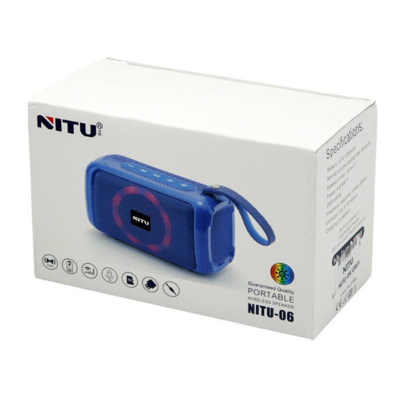 قیمت و خرید اسپیکر بلوتوثی قابل حمل نیتو مدل Nitu-06