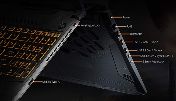 لپ تاپ گیمینگ 17 اینچی ایسوس TUF Gaming مدل FA707RW