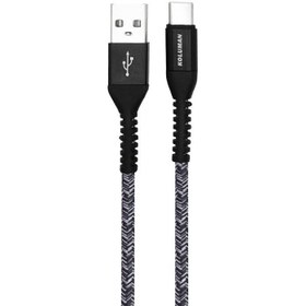 خرید و قیمت کابل تبدیل USB به USB-C کلومن مدل DK - 50 طول 1 متر ا کابلتبدیل کابل تایپ سی USB to Type-C | ترب