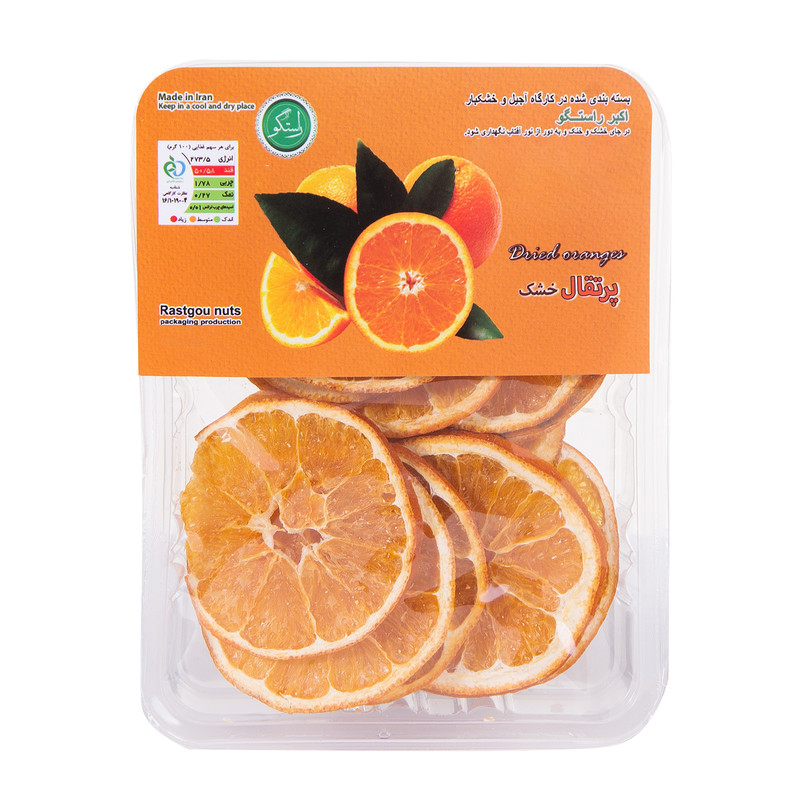 قیمت و خرید پرتقال تامسون خشک اکبر راستگو 80 گرم