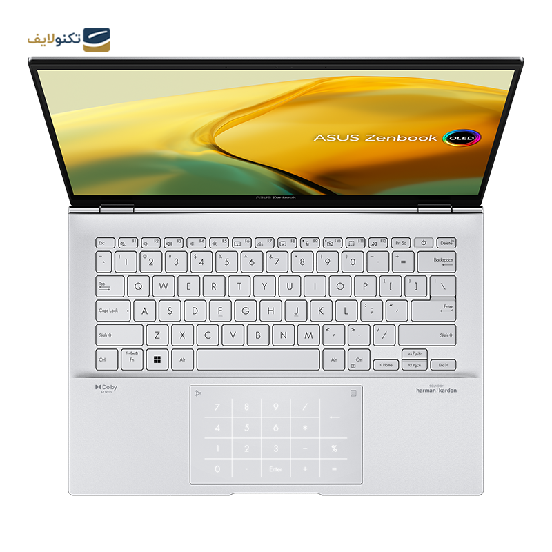 قیمت لپ تاپ ایسوس 14 اینچی مدل ZenBook 14 OLED UX3402ZA-KM101W i7 1260P16GB 1TB SSD مشخصات
