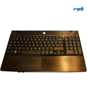 خرید و قیمت قاب استوک دور کیبورد لپ تاپ اچ پی HP ProBook 4520 - قهوه ای |ترب