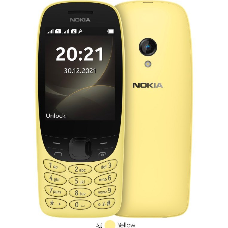 خرید و قیمت گوشی موبایل نوکیا مدل 6310 TA-1400 DS 2021 FA دو سیم‌کارت ظرفیت16 مگابایت و رم 8 مگابایت | ترب