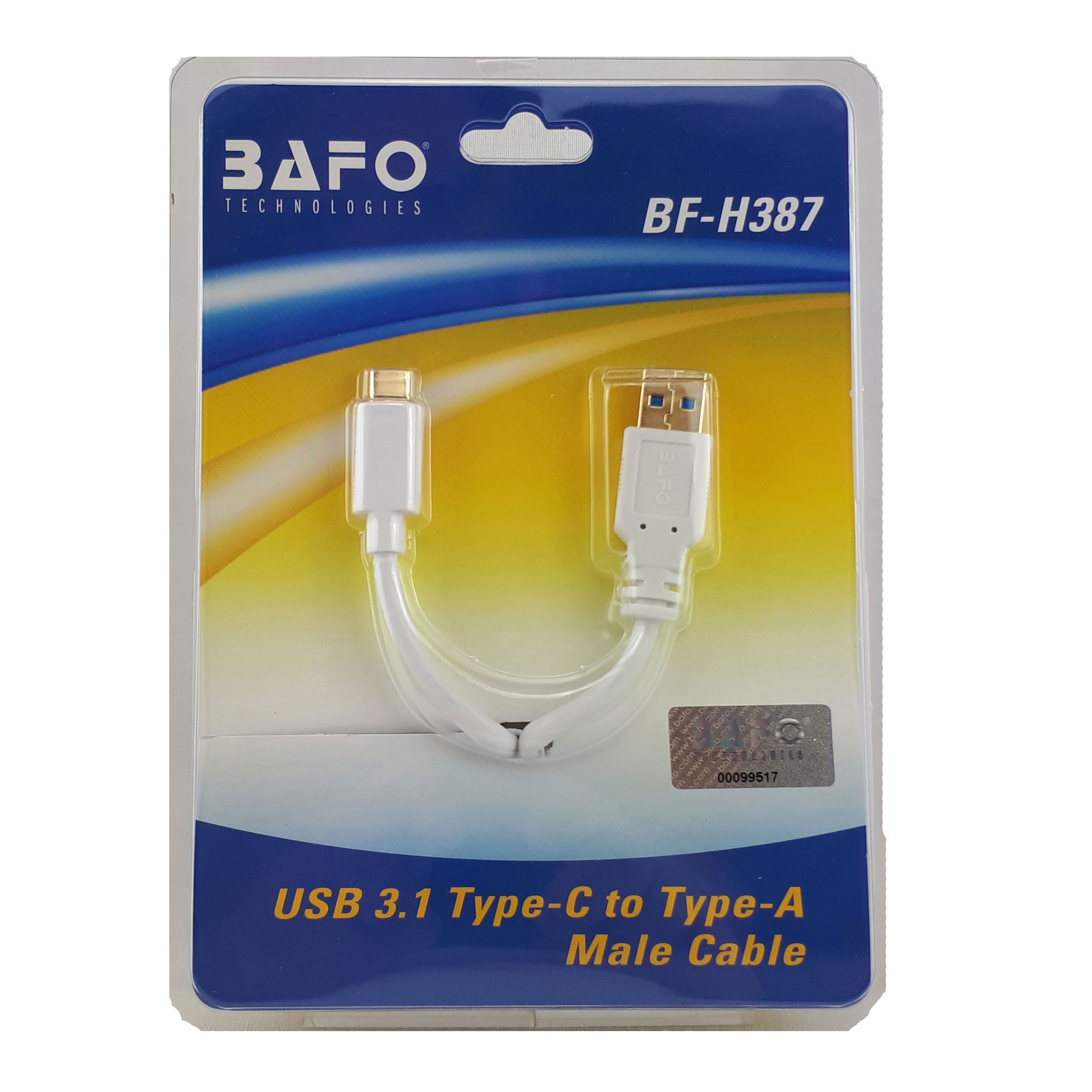 کابل تبدیل Type-C به USB-3 بافو BF-H387 طول 1.5 متر - سایت تخصصی فروش لوازمجانبی کامپیوتر،لپ تاپ و موبایل
