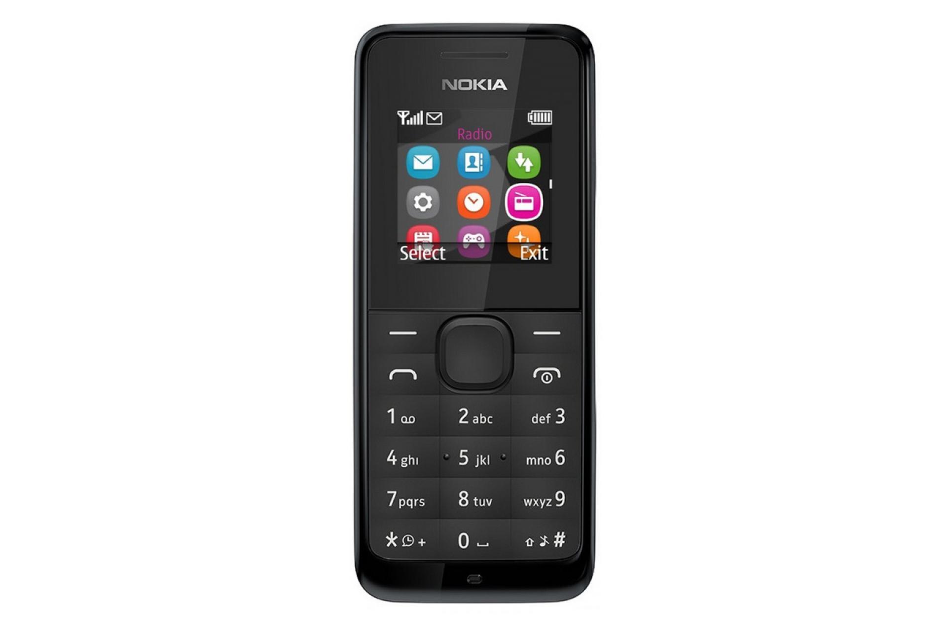 قیمت گوشی نوکیا 105 دو سیم‌کارته نسخه 2015 | Nokia 105 Dual SIM 2015 +مشخصات