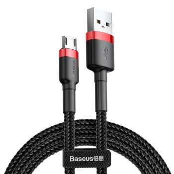 قیمت و خرید کابل تبدیل USB به Baseus microUSB باسئوس مدل Cafule طول 3 متر |عصرتولز