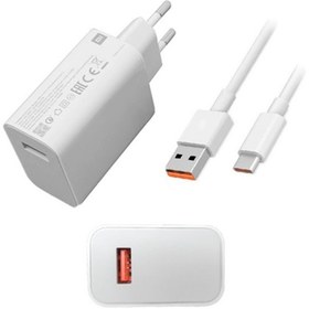 خرید و قیمت شارژر دیواری مدل poco x3 pro به همراه کابل تبدیل USB-C | ترب