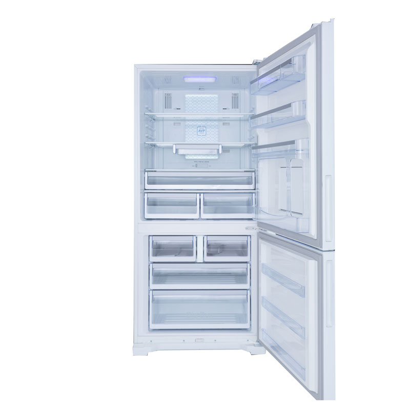 قیمت و خرید یخچال فریزر هیمالیا 24 فوت مدل امگا هوم بار رنگ سفید چرمیHRFN605-HB - کالا23
