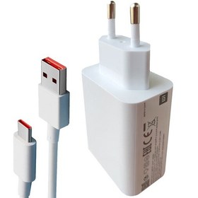 خرید و قیمت شارژر دیواری شیائومی مدل MDY-11-EZ به همراه کابل تبدیل USB-C |ترب