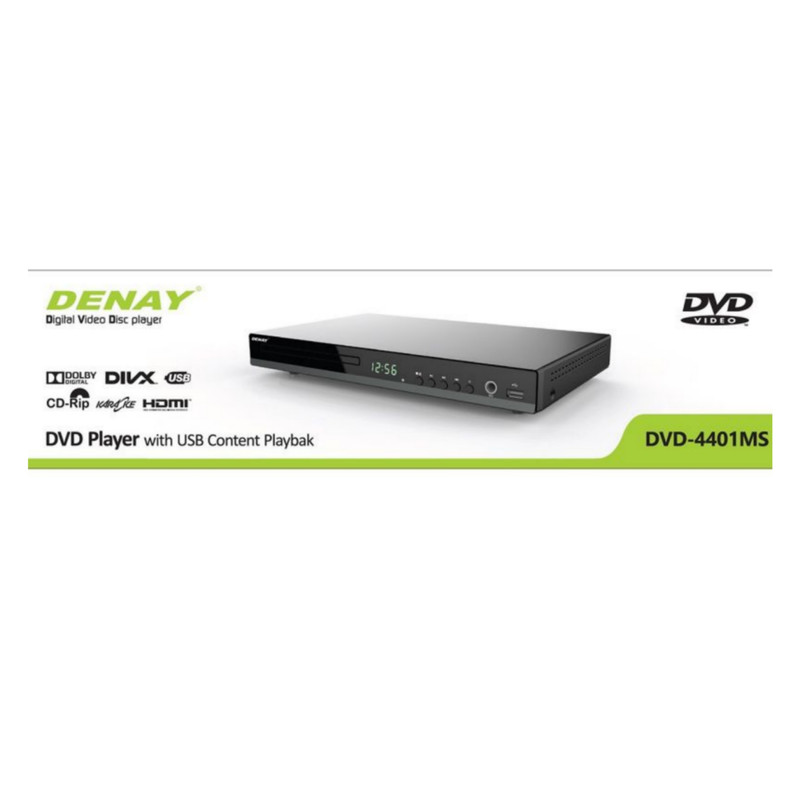 قیمت و خرید DVD پخش کننده دنای مدل DVD-4401MMS