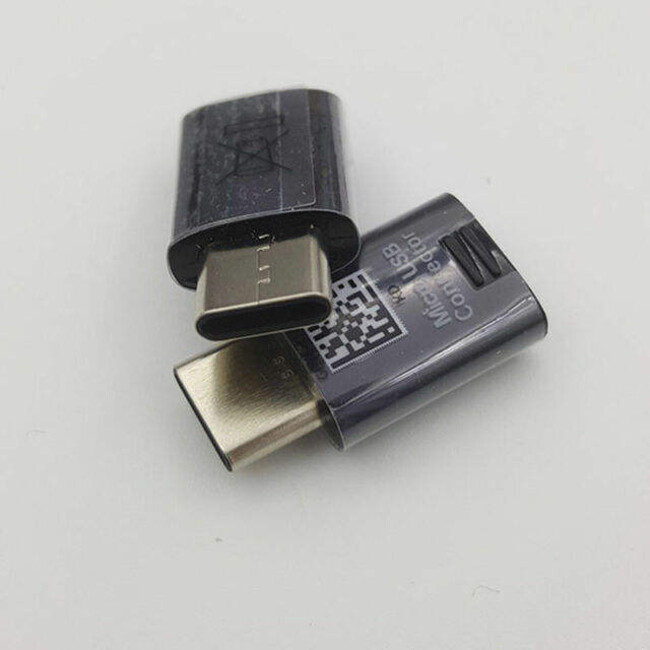 مبدل microUSB به USB-C سامسونگ مدل GH98-41290A - با گارانتی معتبر