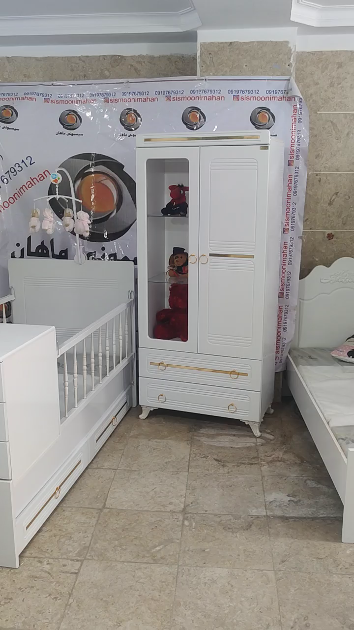 خرید و قیمت تخت و کمد نوزاد نوجوان سیسمونی مدل پاتریس از غرفه سیسمونی تخت وکمد ماهان