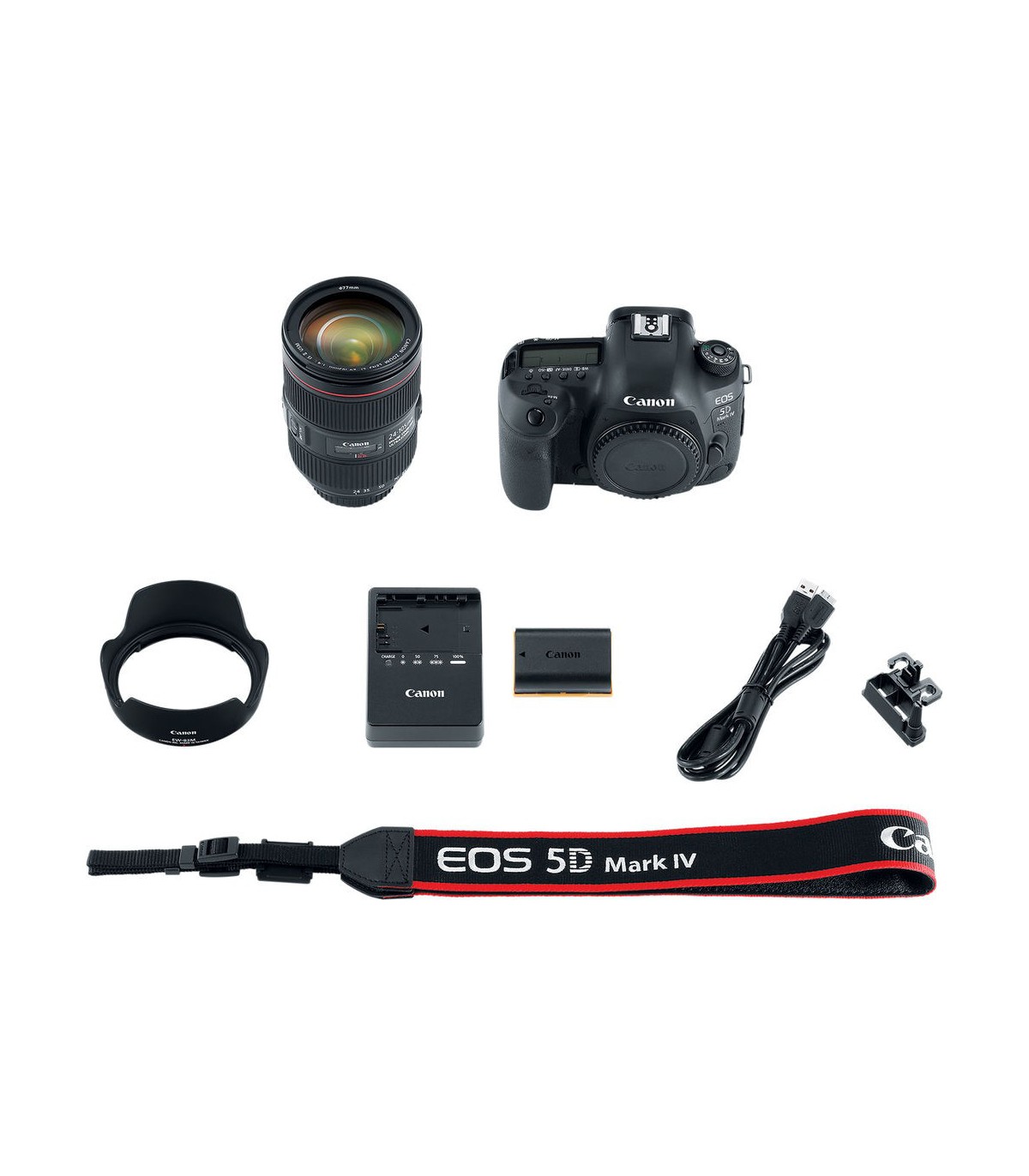 دوربین DSLR کانن مدل EOS 5D Mark IV به همراه لنز EF 24-105mm f/4L IS II USM