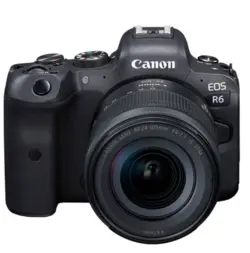 بهترین قیمت خرید دوربین دیجیتال بدون آینه کانن مدل EOS R6 به همراه لنز105-24 | ذره بین