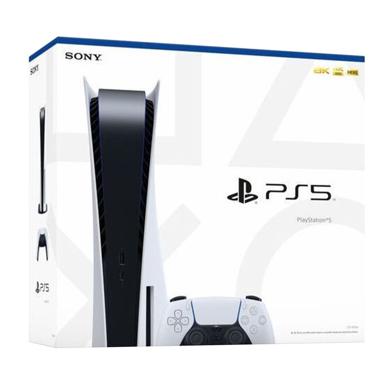 قیمت و خرید کنسول بازی سونی مدل PlayStation 5 ظرفیت 825 گیگابایت ریجن 1200آسیا به همراه دسته اضافی و پایه شارژر و هدست