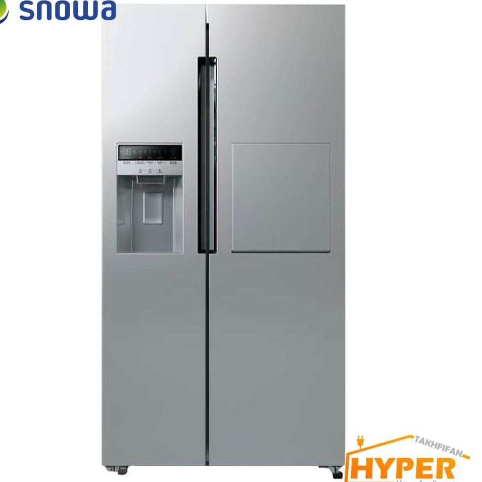خرید و قیمت یخچال فریزر ساید بای ساید اسنوا 32 فوت مدل SN8-2343 ا Snowa SN8-2343Side By Side Refrigerator | ترب