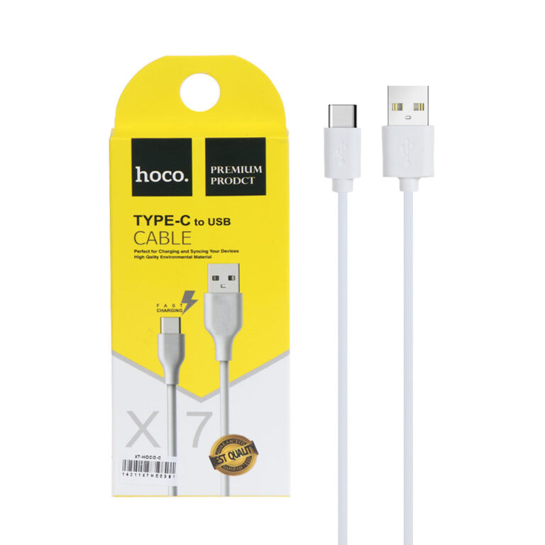 قیمت و خرید کابل تبدیل USB به USB-C هوکو مدل PREMIUM PRODCT طول 1 متر