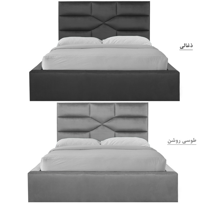 قیمت و خرید تخت خواب دونفره مدل دیاموند سایز 160×200 سانتی متر
