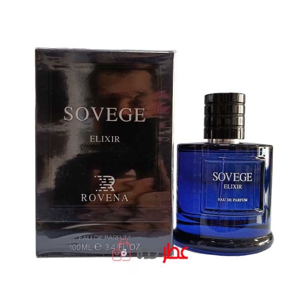 خرید و قیمت - ادکلن مردانه روونا Rovena Sovege Elixir حجم 100 میل "دیورساواج الکسیر" - عطرکده - عطر و ادکلن