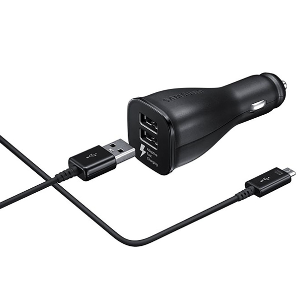 قیمت و خرید شارژر فندکی مدل EP-LN920BBEGWW به همراه کابل تبدیل Micro USB(بههمراه هدیه یک عدد تبدیل RX1-OTG)
