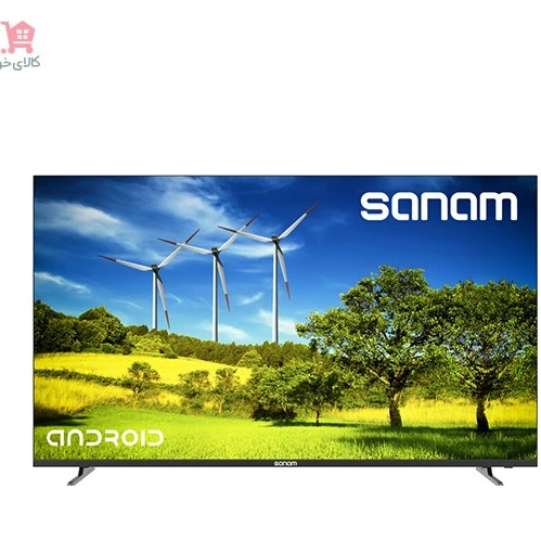 خرید و قیمت تلویزیون ال ای دی هوشمند 4k صنام سایز 55 اینچ مدل SLS-55M1240(U)| ترب