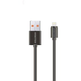 خرید و قیمت کابل تبدیل USB به لایتنینگ کلومن مدل kd-14 طول 1 متر ا KD-14 USBTo Lightning Cable 1m | ترب