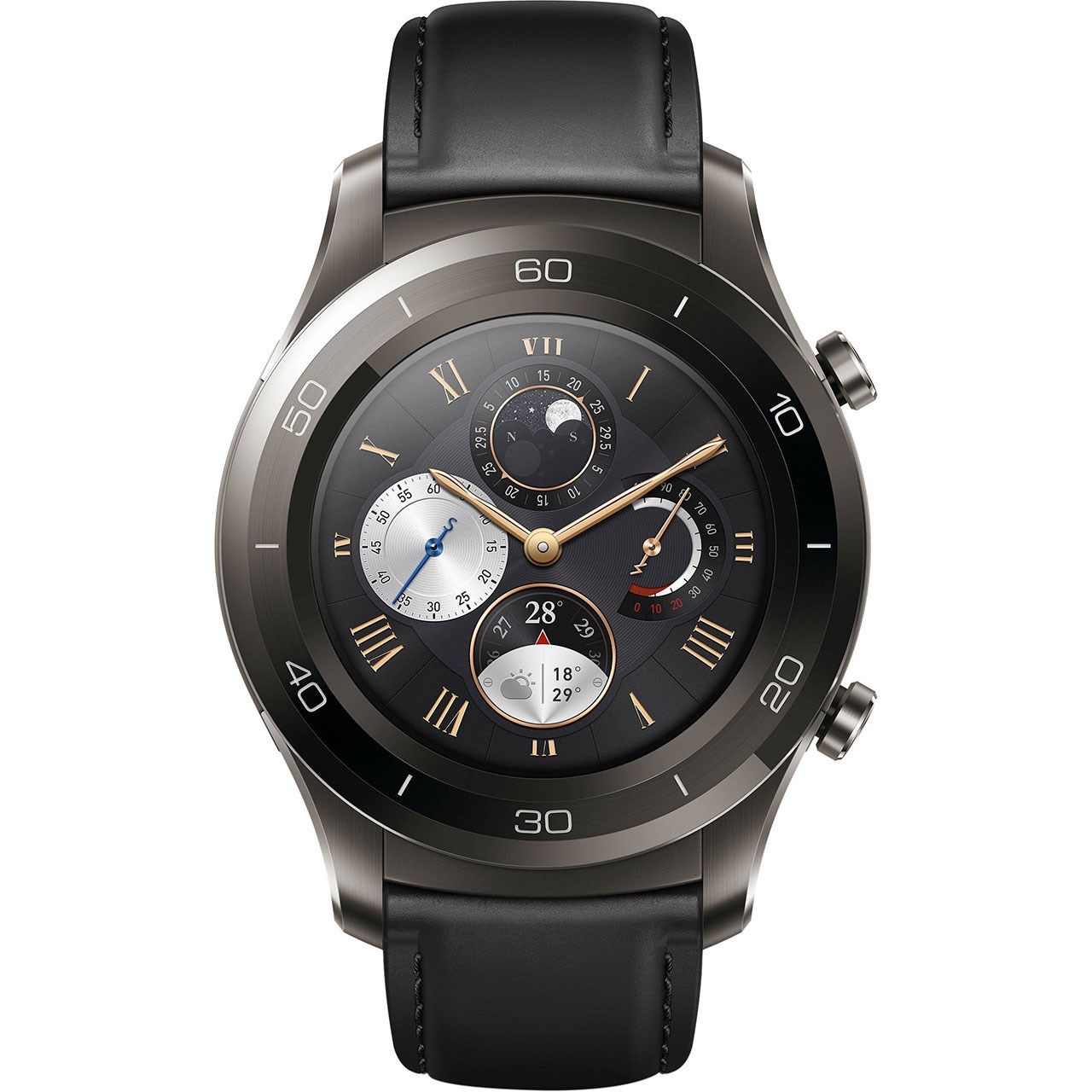 ساعت هوشمند هوآوی مدل Classic Watch 2 بند چرمی هوآوی | دیجی‌استایل