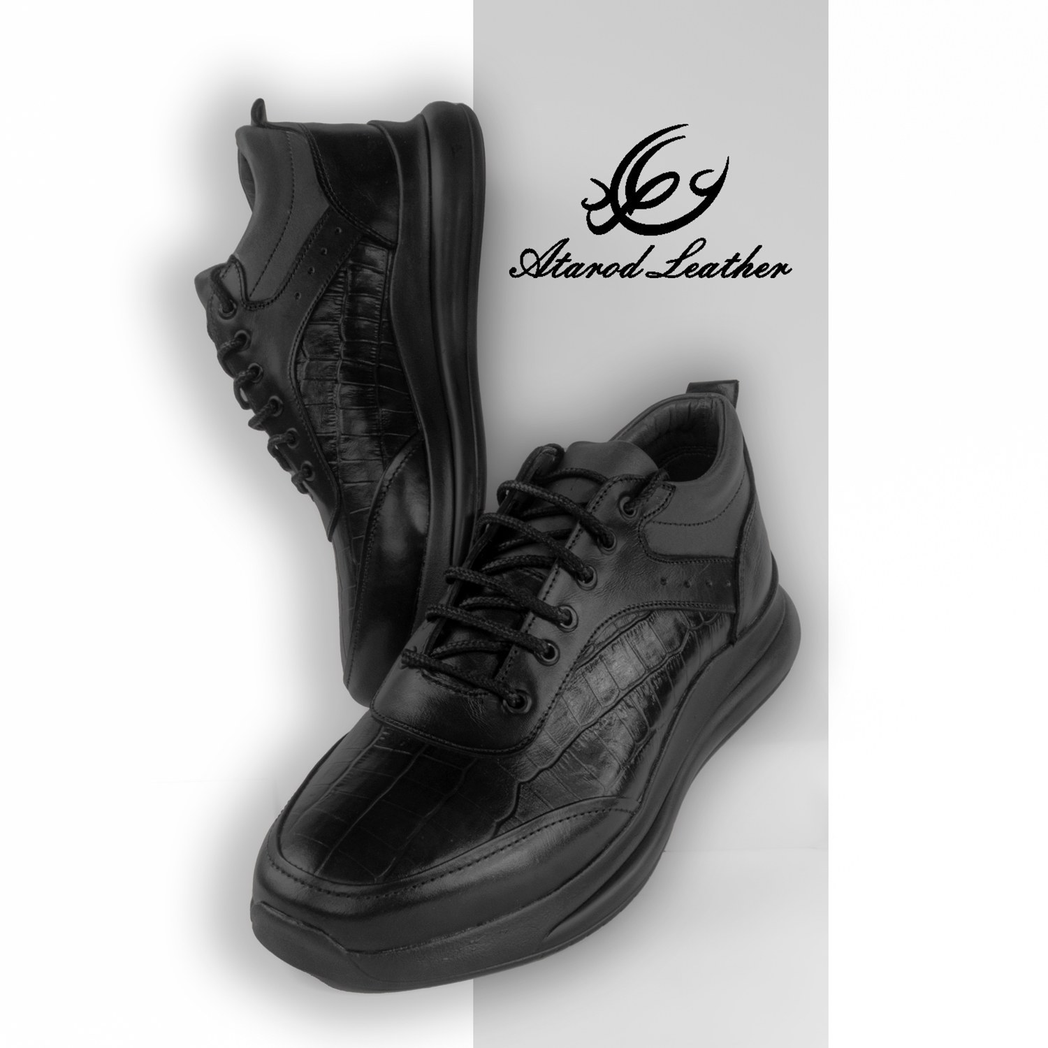 خرید و قیمت کفش روزمره مردانه چرم عطارد مدل چرم طبیعی کد SH39 | ترب