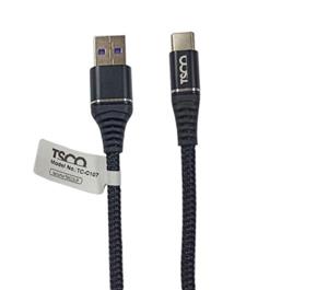 قیمت و خرید کابل تبدیل USB به USB-C تسکو مدل TC-C107 طول 1 متر TSCO TC-C107USB To USB_C Cable 1m