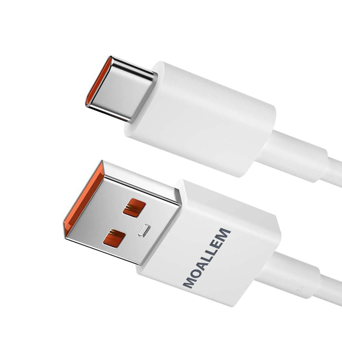 قیمت و خرید کابل تبدیل USB به USB-C معلم مدل 6A-TURBO طول 1 متر