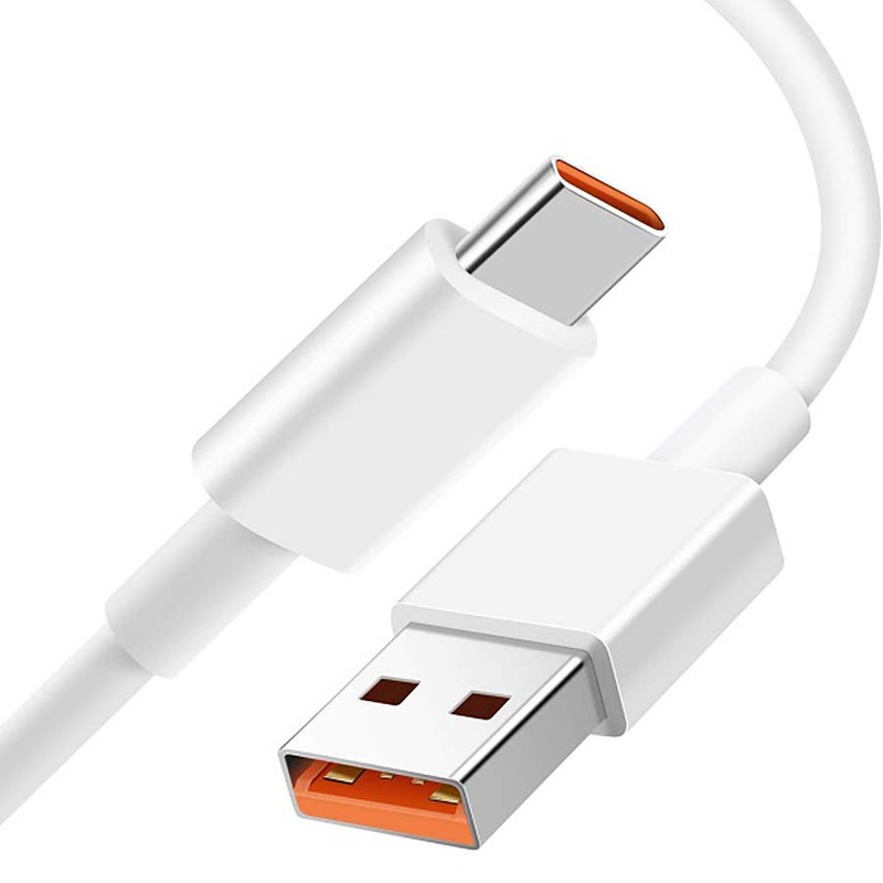 قیمت و خرید کابل تبدیل USB به USB-C مدل 6A Turbo طول 1 متر